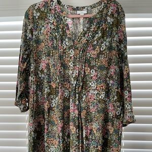 Cotton blend dress, very soft and flowing